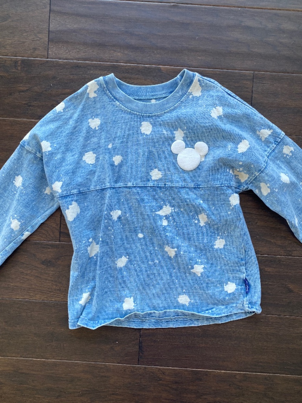 Disney Mickey Logo Girls Long Sleeve